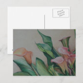 Calla Lilies Briefkaart (Voorkant / Achterkant)