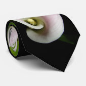 Calla Lilies en Stropdas van bladeren (Opgerold)