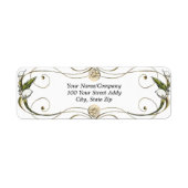 Calla Lilies Etiket (Voorkant)