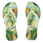 Calla Lilies Flip Flops (Voetbed)