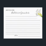 Calla Lilies greenery Wedding Advice card douche Flyer<br><div class="desc">Voeg uw informatie en voor verdere aanpassing toe,  klik de verbinding "klik om verder aan te passen".
~ Controleer het collectie voor overeenkomende games,  uitnodigingen,  borden en meer ~</div>