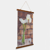 Calla Lilies Hangend Wandkleed (Gebogen)