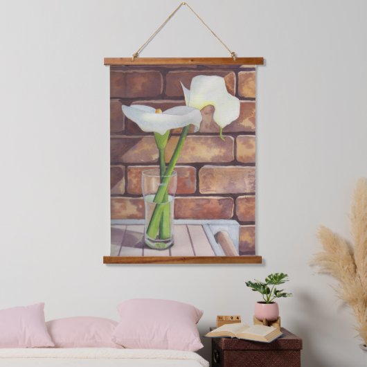 Calla Lilies Hangend Wandkleed (Slaapkamer)