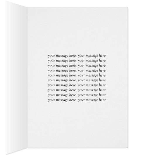 Calla Lilies Happy Birthday Kaart (Binnen (Rechts))