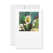 Calla Lilies kaart