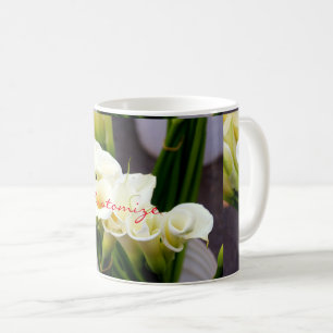 calla lilies koffie - mok