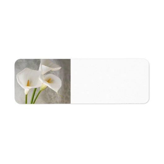 calla lilies labels (Voorkant)