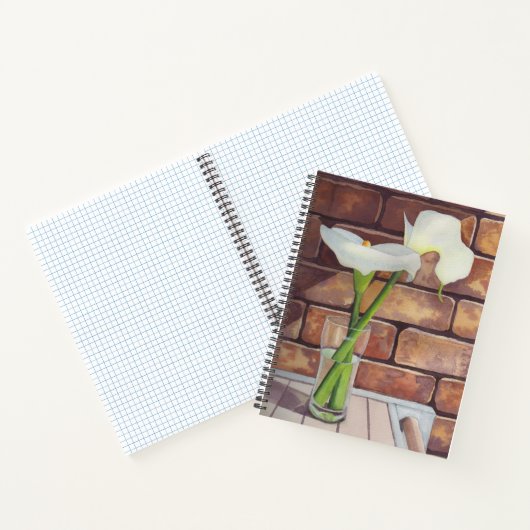 Calla Lilies Notitieboek (Binnen)