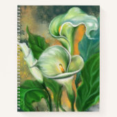 Calla Lilies Notitieboek (Voorkant)