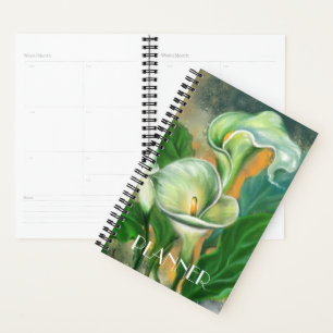 Calla Lilies Planner