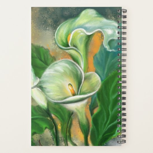 Calla Lilies Planner (Achterkant)