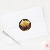 Calla Lilies.... Ronde Sticker (Envelop)