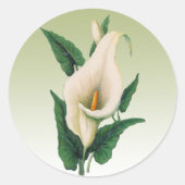 Calla Lilies Sticker (Voorkant)