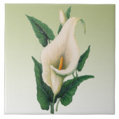 Calla Lilies Tegeltje (Voorkant)