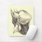 Calla Lilies Tekening Muismat (Met muis)