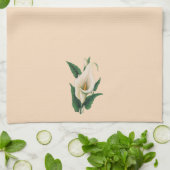 Calla Lilies Theedoek (Gevouwen)