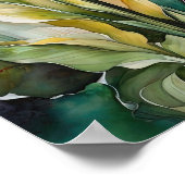 Calla Lilies - Waterverf Bloemen - Bloemenkunst Poster (Hoek)