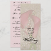 Calla Lilies Wedding Uitnodiging (Voorkant / Achterkant)