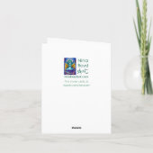 Calla Lilies-Wenskaart Bedankkaart (Achterkant)