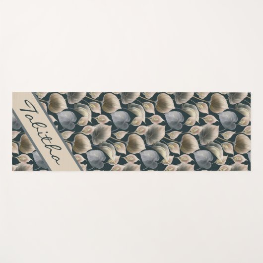 Calla Lilies Yoga Mat (Voorkant (horizontaal))