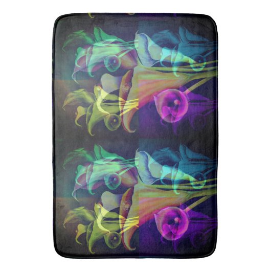 Calla Lillies Badmat (Voorkant Verticaal)