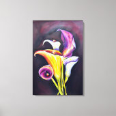 Calla Lillies Canvas Afdruk (Voorkant)