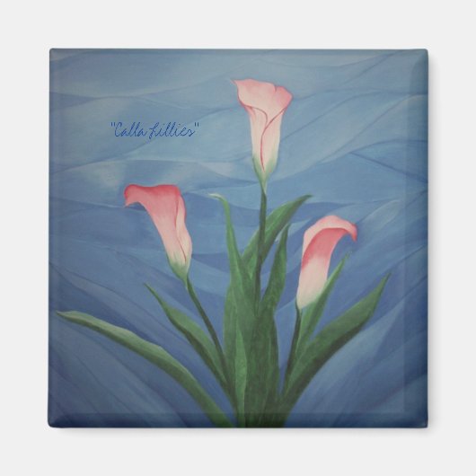 "Calla Lillies" magneet (Voorkant)