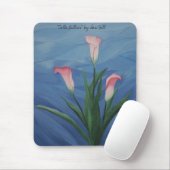 "Calla Lillies" Mousepad Muismat (Met muis)