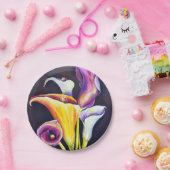 Calla Lillies Papieren Bordje (Feest)