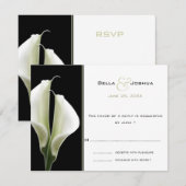 Calla Lillies RSVP (Voorkant / Achterkant)