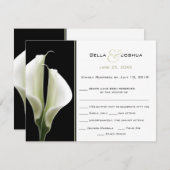 Calla Lillies RSVP (Voorkant / Achterkant)