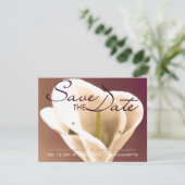 Calla Lillies ・ Sparen de Datum Save The Date (Staand voorkant)