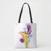 Calla Lillies Tote Bag (Voorkant)