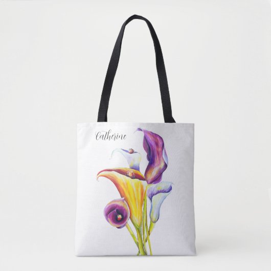 Calla Lillies Tote Bag (Voorkant)