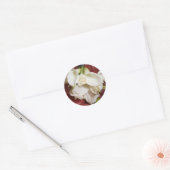 Calla lilly boeket ronde sticker (Envelop)
