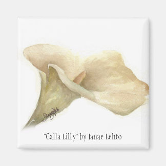 "Calla Lilly" door Janae Lehto Magneet