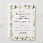  Calla Lilly Floral Vrijgezellenfeest Kaart (Voorkant)