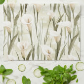  Calla Lilly Flowers Theedoek (Gevouwen)