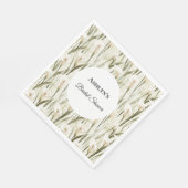  Calla Lilly Flowers Vrijgezellenfeest Servet (Hoek)