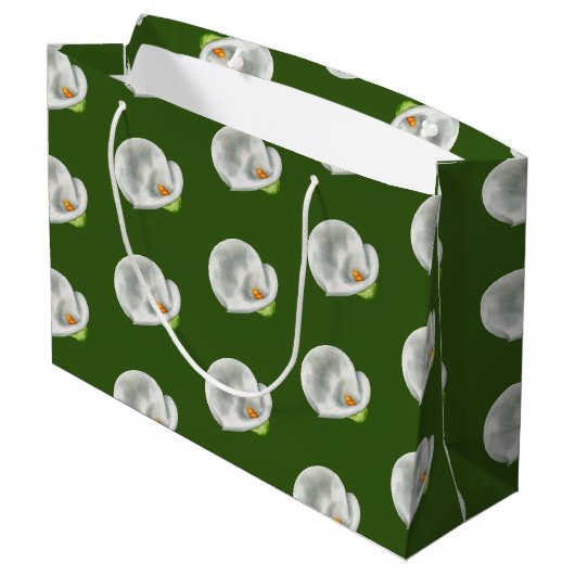 Calla Lilly Groot Cadeauzakje (Achterkant Gekanteld)