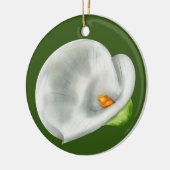 Calla Lilly Keramisch Ornament (Links)