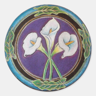 Calla lilly - Mandala Sticker