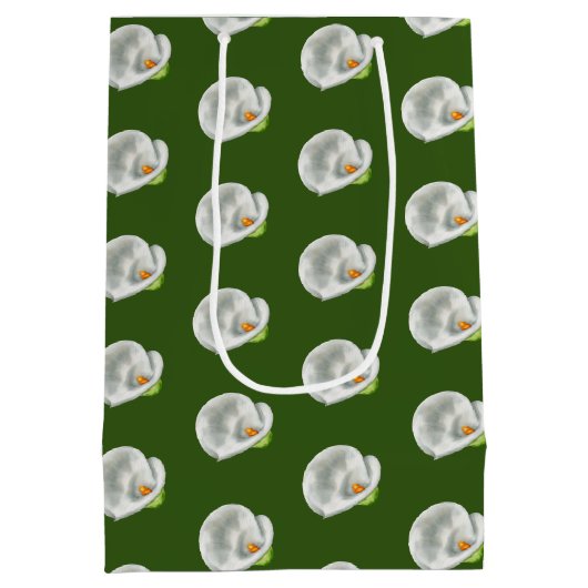 Calla Lilly Medium Cadeauzakje (Achterkant)