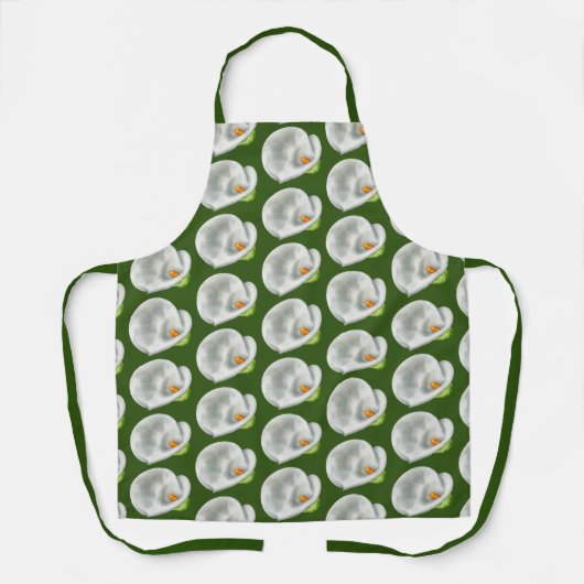 Calla Lilly Pattern Schort (Voorkant)