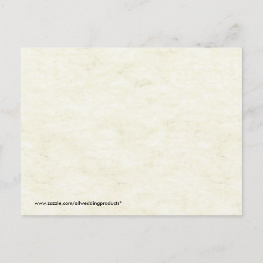 Calla Lilly Save The Date Kaart (Achterkant)