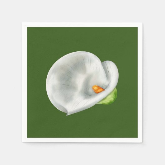 Calla Lilly Servet (Voorkant)