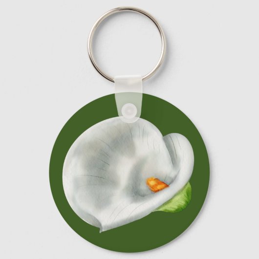 Calla Lilly Sleutelhanger (Voorkant)