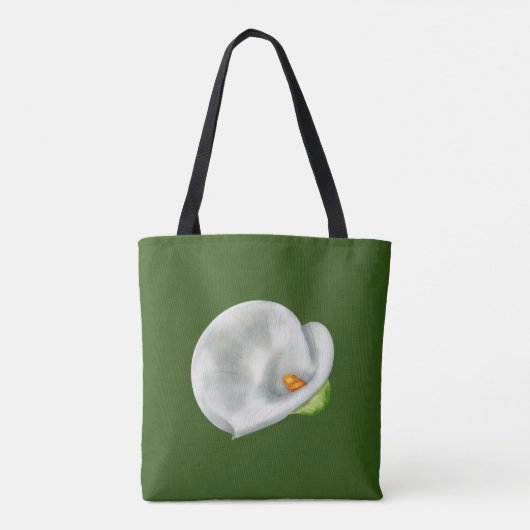 Calla Lilly Tote Bag (Achterkant)