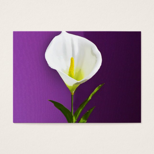 Calla Lilly Visitekaartje (Voorkant)