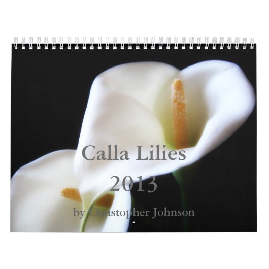 Calla Lily 2013 Agenda Kalender (Hoes)